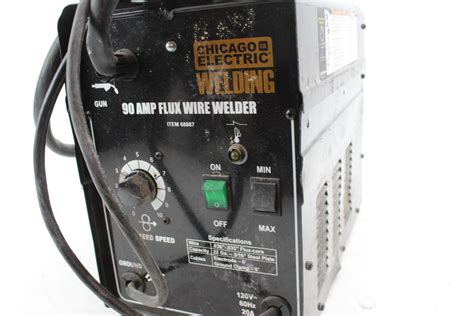 Chicago Electric 90 Amp Flux Wire Welder | Property Room