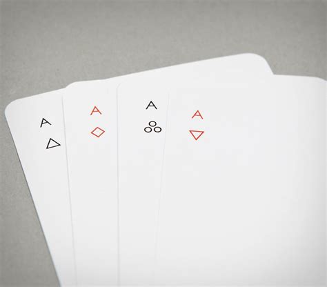 Minimalist Playing Cards