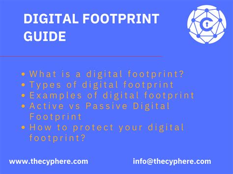 What Is A Digital Footprint? Learn About Internet Footprint