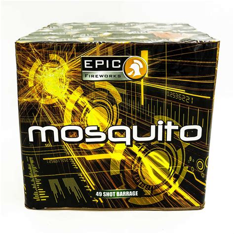 Mosquito 49 Shots 1.3G Barrage Firework Barrage by Epic Fireworks