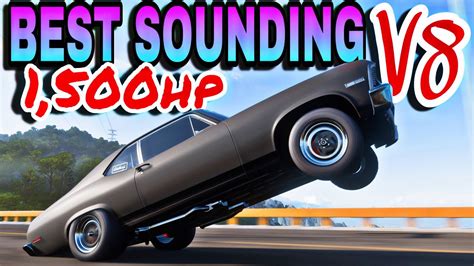 FORZA HORIZON 5 - "BEST V8 SOUND" (NOVA DRAG TUNE) - YouTube