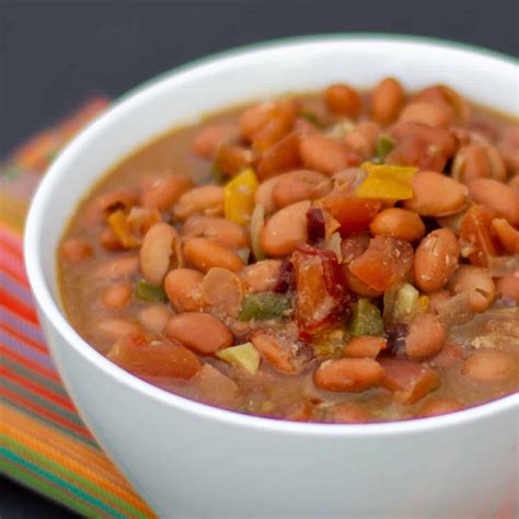 Crock Pot Pinto Beans Recipe - The Black Peppercorn