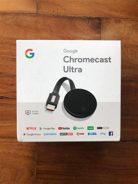 Chromecast Ultra 4K Streaming Media Player, TV & Home Appliances, TV ...