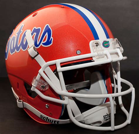 *CUSTOM* FLORIDA GATORS Schutt AiR XP AUTHENTIC Football Helmet w/ROPO ...