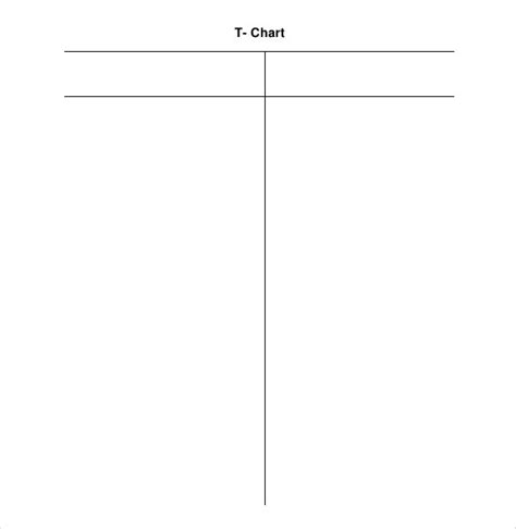 39+ T Chart Templates - DOC, PDF | Free & Premium Templates