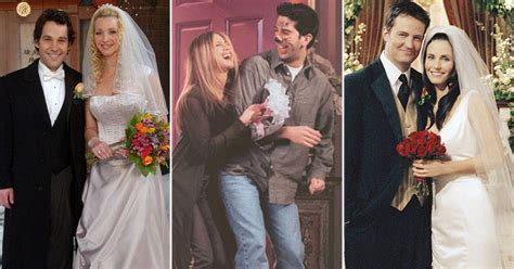 FRIENDS: Phoebe-Mike, Rachel-Ross, Monica-Chandler – Every Wedding Was ...