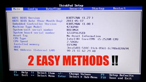 BIOS Setup/ Boot Menu on Lenovo Laptop - ( 2 BASIC METHODS ) !! - YouTube