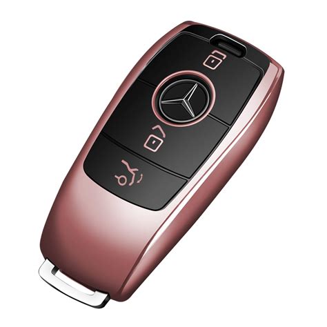 Intermerge Compatible with Mercedes Benz Key Fob Cover Premium and ...