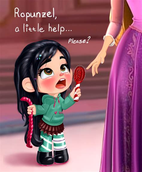 Vanellope - A Little Help... Please? by artistsncoffeeshops on DeviantArt