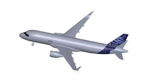 Airbus A320 3D Printing Model - Threeding