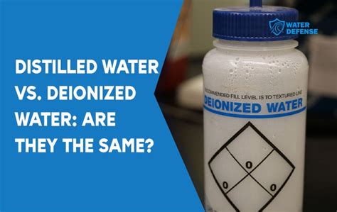 Distilled Water Vs Deionized Water Differences And, 60% OFF