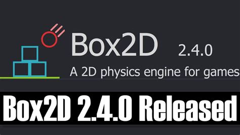 Box2D 2D Physics Engine - YouTube