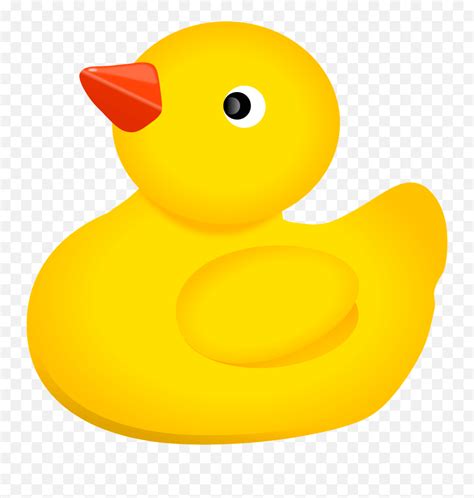 Rubber Duck Clipart - Transparent Background Rubber Duck Clipart Emoji ...