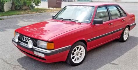 1987 Audi 4000 CS Quattro Runs Great Restoration Project or Daily ...