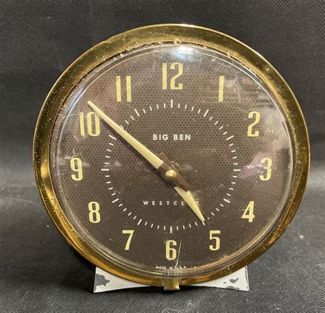 Up for sale is a vintage Big Ben Westclock alarm clock in good working ...