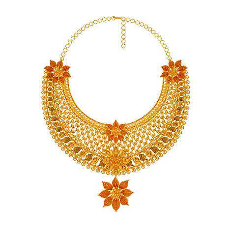 Buy Designer Gold Necklace Sets for | PC Chandra Jewellers