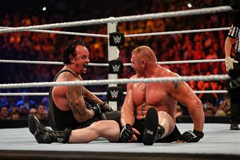 Has The Undertaker Ever Beaten Brock Lesnar in WWE? - EssentiallySports