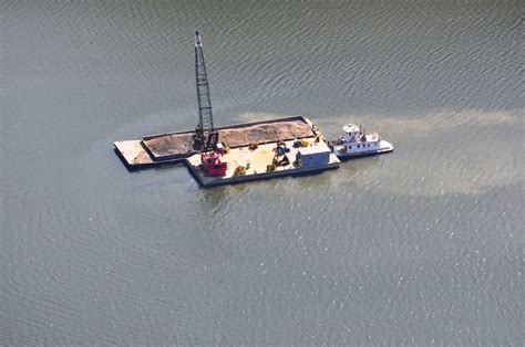 Dredging Barge on the Ohio | Ohio river, Barge, Ohio