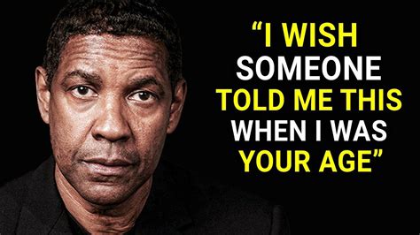 Denzel Washington's Life Advice Will Leave You Speechless (MUST WATCH ...