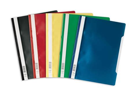 Durable 252300 Clear View Folder-Report File A4 PP, Assorted Colours ...