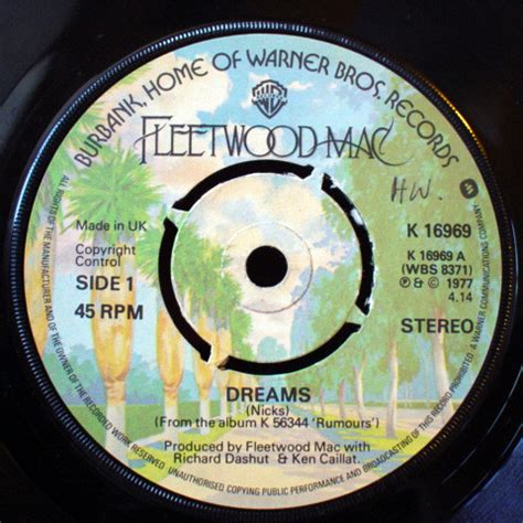 Fleetwood Mac – Dreams (1977, Vinyl) - Discogs