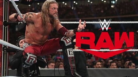 Edge reveals first Spear he delivered to 35-year-old WWE RAW Superstar ...