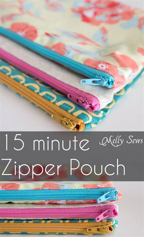 10 Zippered Pouch Tutorials to Love - Sew Much Ado