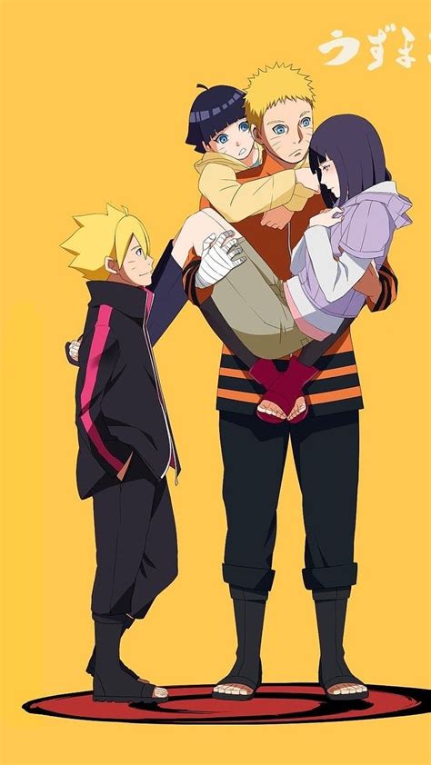 Naruto Family, boruto uzumaki, boruto, uzumaki, anime, HD phone ...