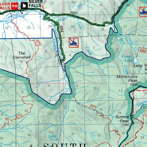 San Juan National Forest Visitor Map (East Half) by US Forest Service ...