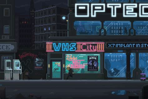 Cyberpunk Pixel Art