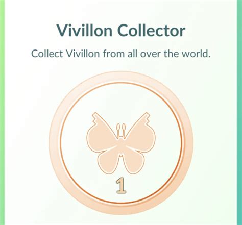 Pokemon Go Postcards: Vivillon Collector Medals and Sub-Medals ...