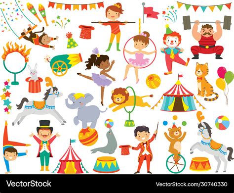 Circus Cartoon Clipart