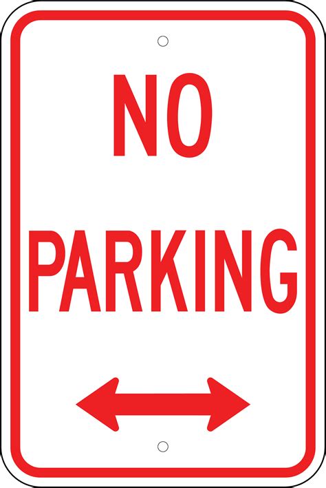 No Parking Signs Printable - ClipArt Best