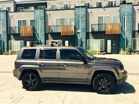 2014 Jeep Patriot. Shaved emblems. 17” rims on BF Goodrich T/A KO2’s ...