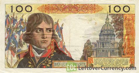 100 French Francs (Napoléon) - Exchange yours for cash today