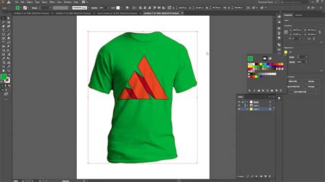 T-shirt Mockup Tutorial with Adobe Illustrator - YouTube