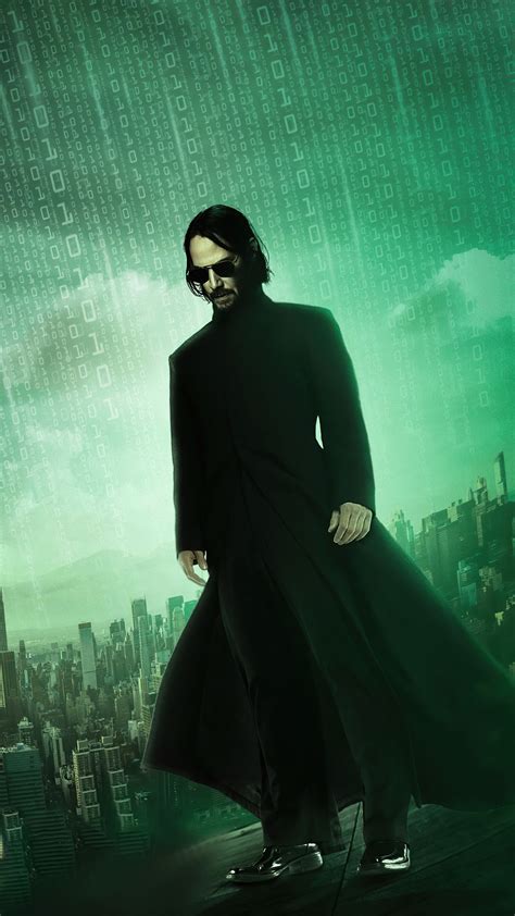 The Matrix Resurrections Neo 4K #3060e Wallpaper PC Desktop