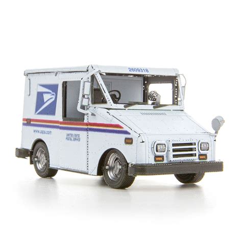 Fascinations:: USPS LLV Mail Truck Metal Earth