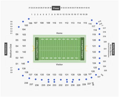 Dignity Health Sports Park Seating Chart, HD Png Download - kindpng