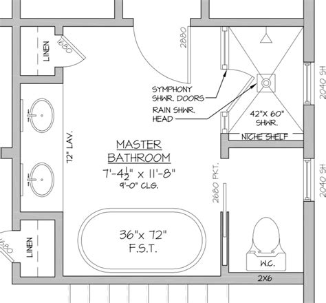 Master Bathroom Floor Plans Pictures – Flooring Ideas