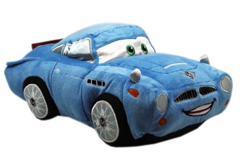 Disney Pixar's Cars 2 Finn McMissle Medium Size Kids Plush Toy ...