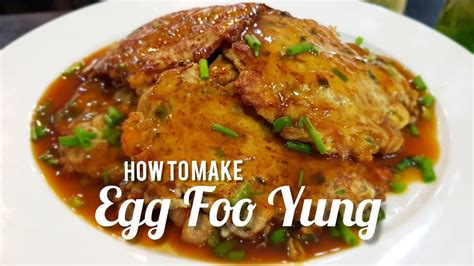 Egg Foo Yung with sauce |Home Cooking - YouTube