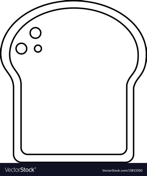 Slice Of Bread Outline Clipart Of Betsy