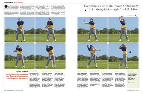 SWING SEQUENCE: Tyrrell Hatton | Golf Digest | SEPTEMBER 2018