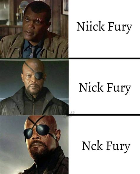 Nck Fury | r/memes | Samuel L. Jackson "Nick Fury's Eyepatch ...