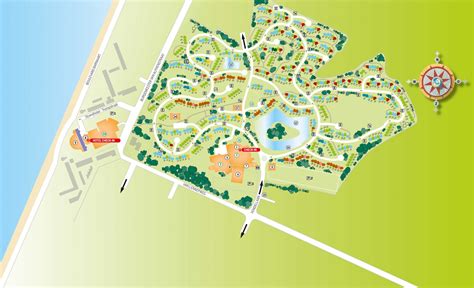 Center Parcs Park Zandvoort - Kaart & plattegrond - de beste aanbiedingen!