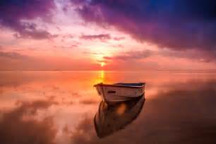 Boat Sea Sunset, HD Nature, 4k Wallpapers, Images, Backgrounds, Photos ...