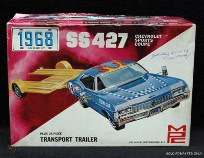 Vintage 1968 SS Chevy Impala MPC Model Car Kit 68 +! | #137273137