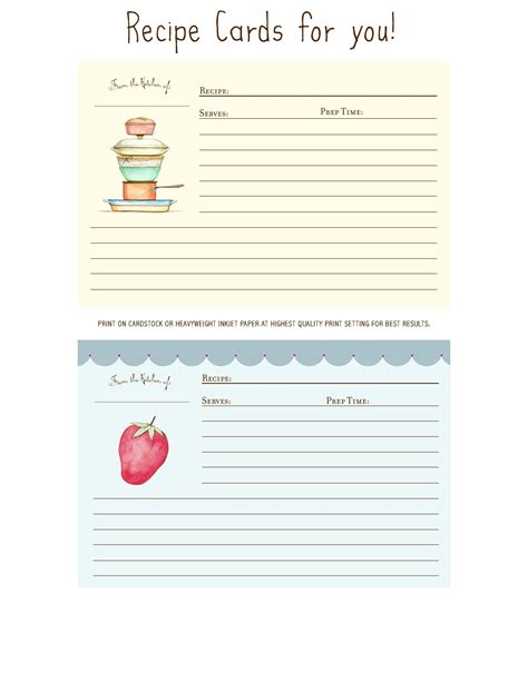 42 Perfect Cookbook Templates [+Recipe Book & Recipe Cards]