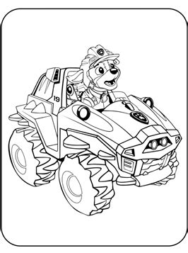 Kids-n-fun.com | 11 coloring pages of Paw Patrol Dino Rescue